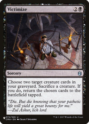 Image for Victimize (72) [The List Reprints]