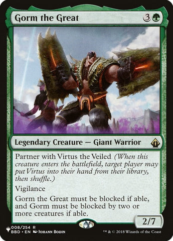 Image for Gorm the Great (8) [The List Reprints]