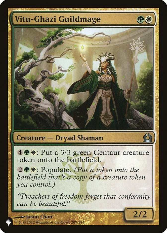 Image for Vitu-Ghazi Guildmage (207) [The List Reprints]
