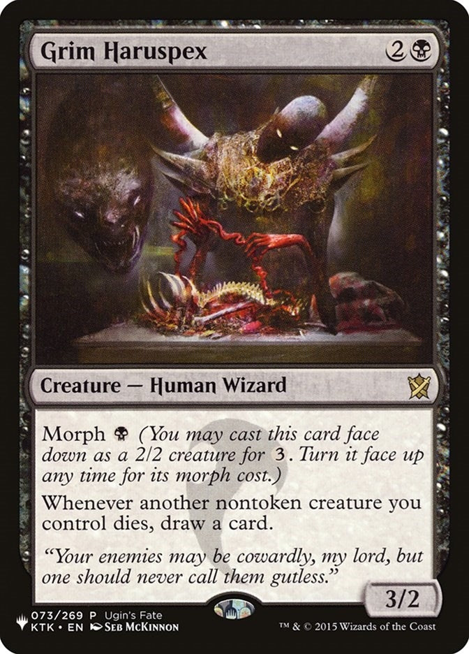 Image for Grim Haruspex (73) [The List Reprints]
