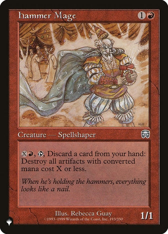 Image for Hammer Mage (193) [The List Reprints]