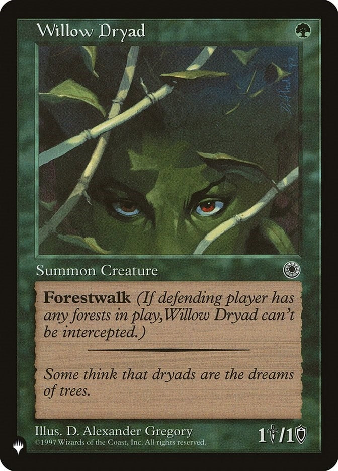 Image for Willow Dryad [The List Reprints]