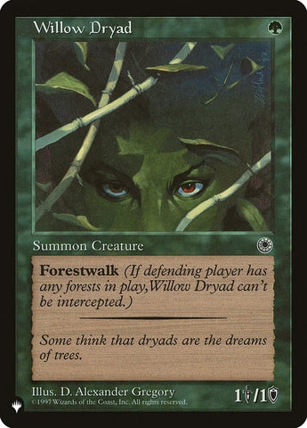 Image for Willow Dryad [The List Reprints]