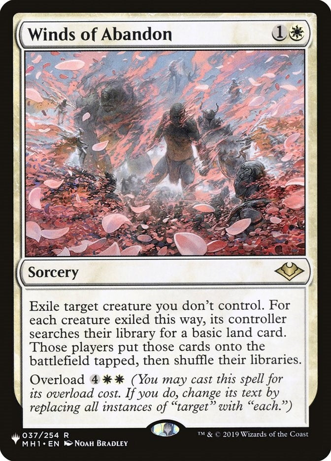 Image for Winds of Abandon (37) [The List Reprints]