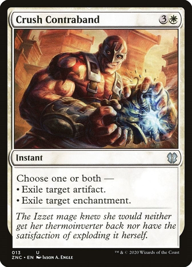 Image for Crush Contraband (13) [Commander: Zendikar Rising]