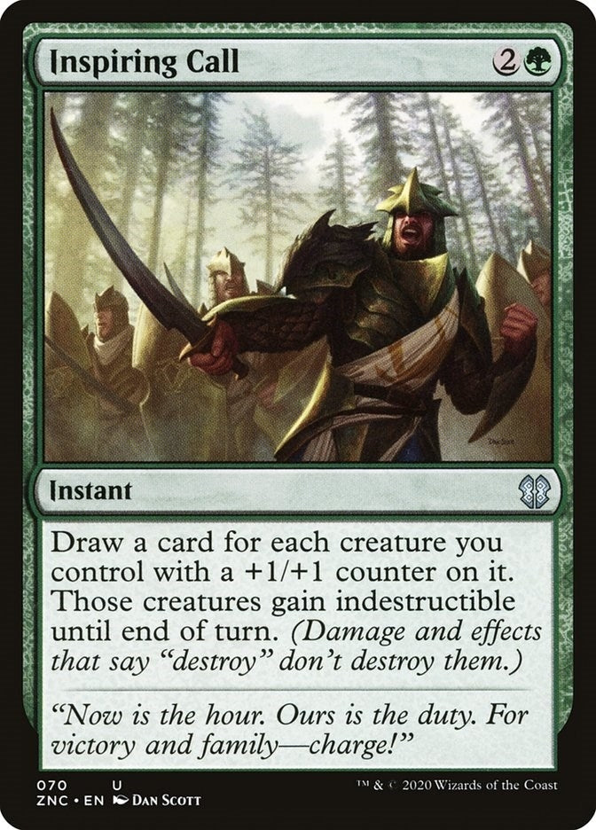 Image for Inspiring Call (70) [Commander: Zendikar Rising]