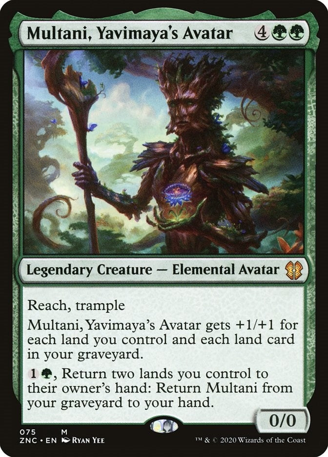 Image for Multani, Yavimaya's Avatar (75) [Commander: Zendikar Rising]