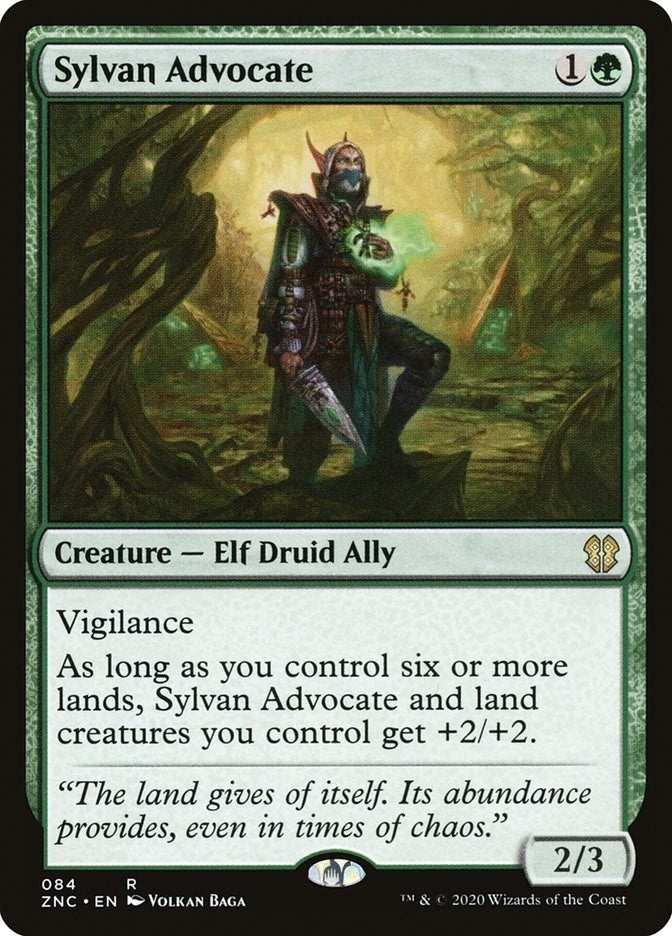 Image for Sylvan Advocate (84) [Commander: Zendikar Rising]