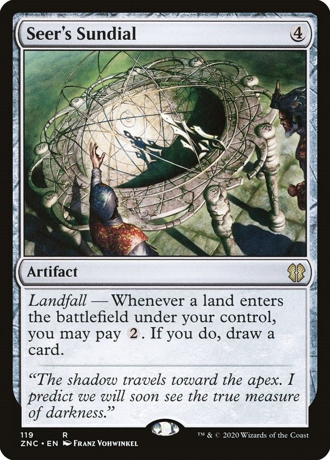 Image for Seer's Sundial (119) [Commander: Zendikar Rising]