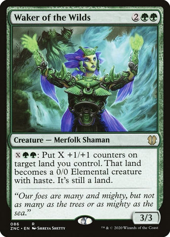 Image for Waker of the Wilds (86) [Commander: Zendikar Rising]