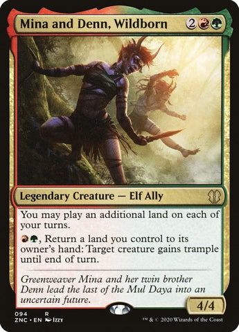 Image for Mina and Denn, Wildborn (94) [Commander: Zendikar Rising]