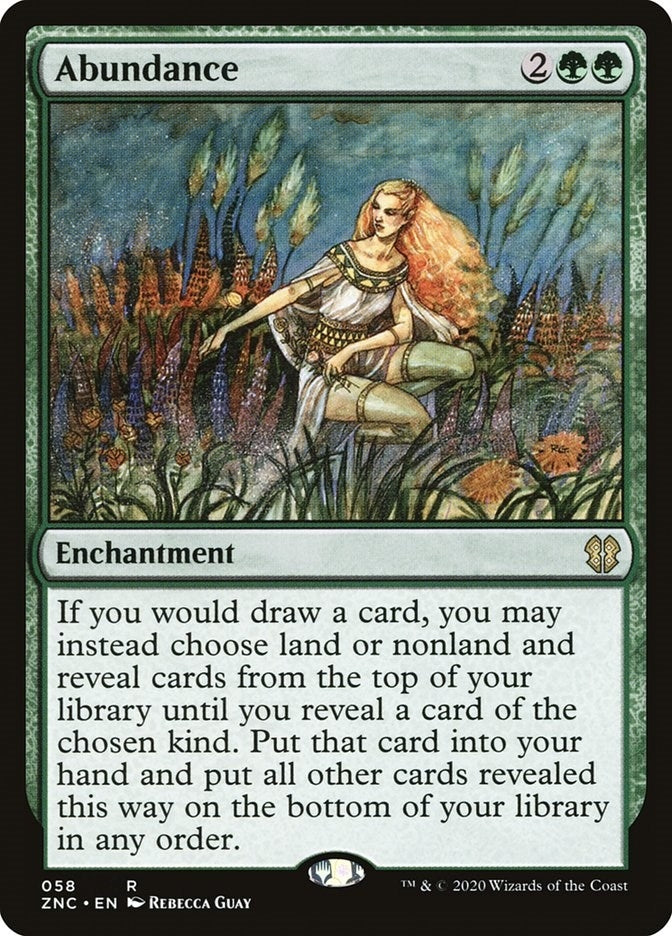 Image for Abundance (58) [Commander: Zendikar Rising]