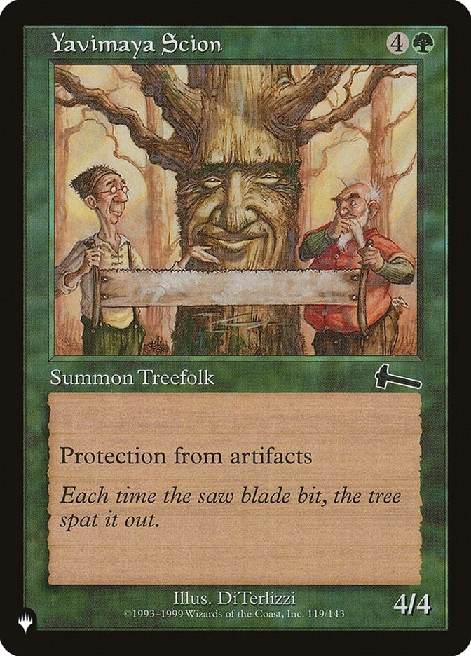 Image for Yavimaya Scion (119) [The List Reprints]