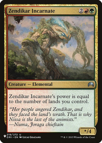 Image for Zendikar Incarnate (219) [The List Reprints]