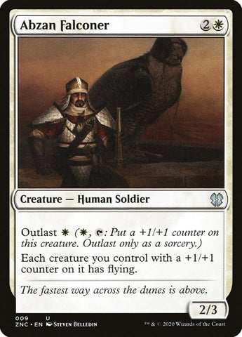 Image for Abzan Falconer (9) [Commander: Zendikar Rising]