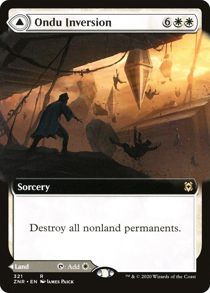 Image for Ondu Inversion (Extended Art) (321) [Zendikar Rising]