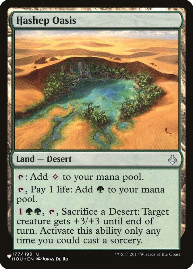 Image for Hashep Oasis (177) [The List Reprints]
