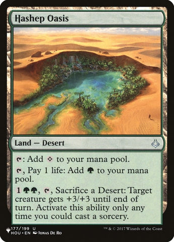 Image for Hashep Oasis (177) [The List Reprints]