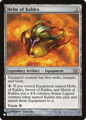 Image for Helm of Kaldra (131) [The List Reprints]