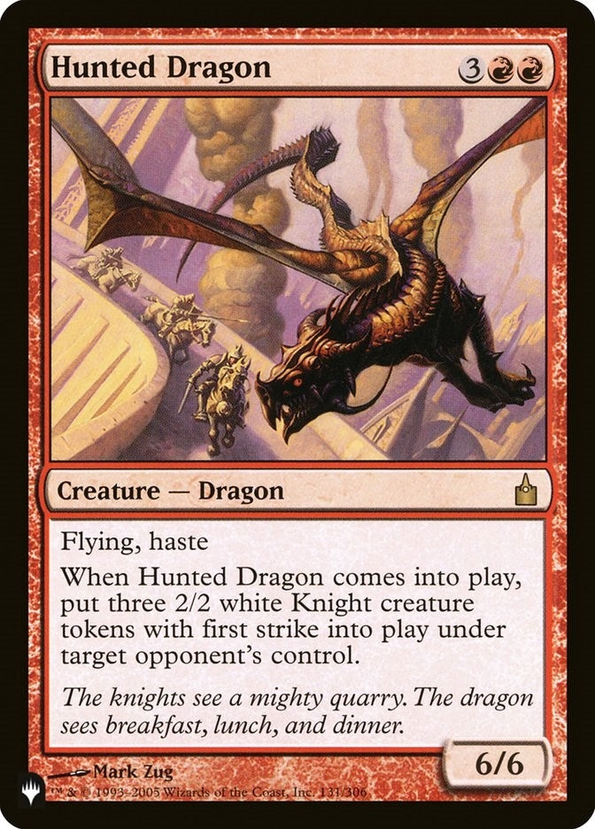 Image for Hunted Dragon (131) [The List Reprints]