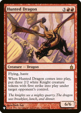 Image for Hunted Dragon (131) [The List Reprints]