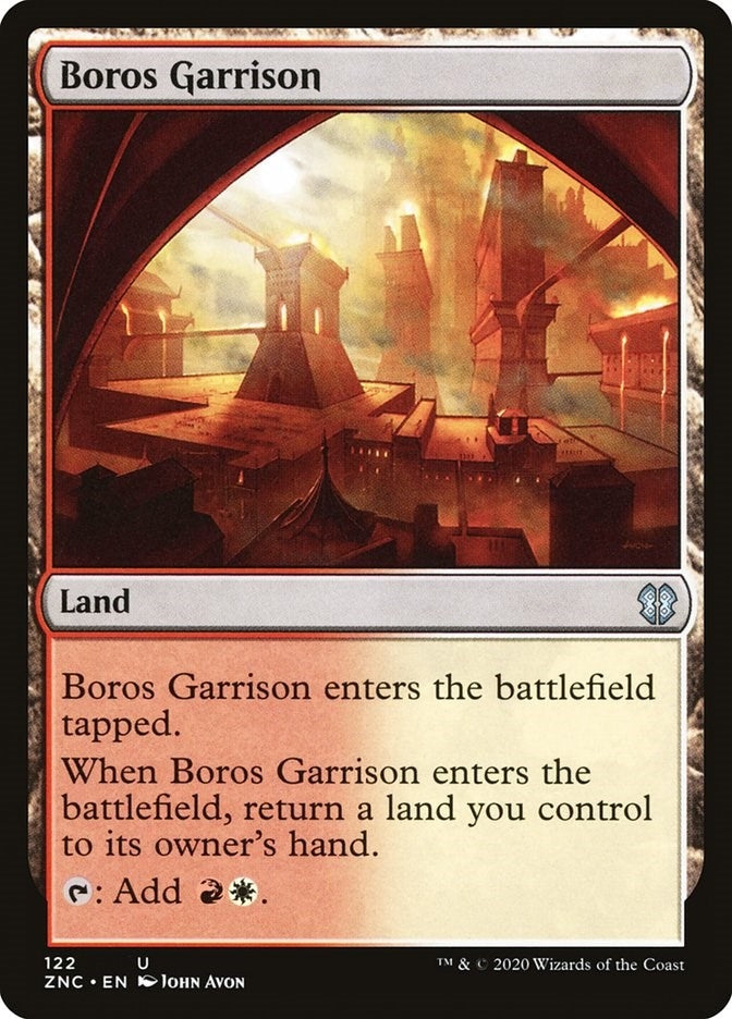 Image for Boros Garrison (122) [Commander: Zendikar Rising]