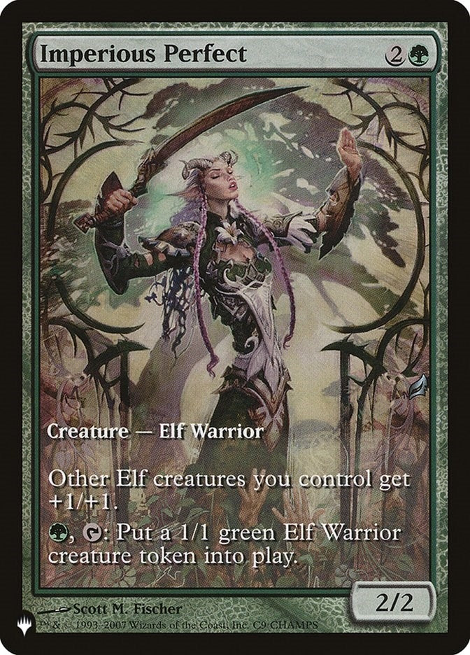 Image for Imperious Perfect (CHAMPS) (9) [The List Reprints]