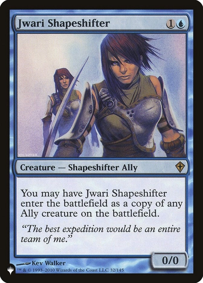 Image for Jwari Shapeshifter (32) [The List Reprints]