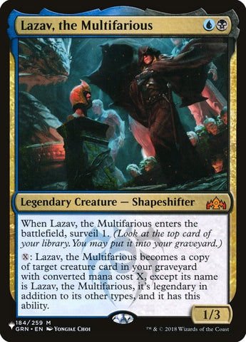 Image for Lazav, the Multifarious (184) [The List Reprints]
