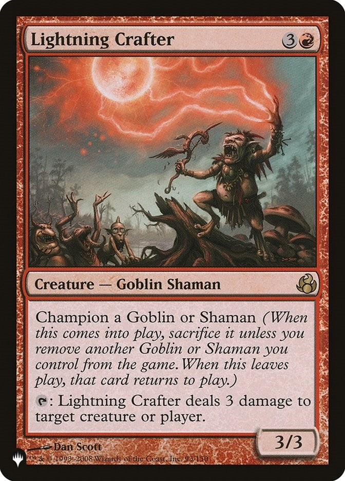 Image for Lightning Crafter (93) [The List Reprints]