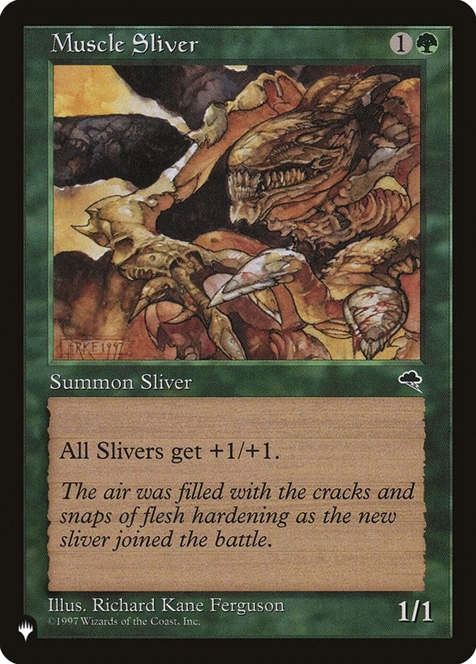 Image for Muscle Sliver (132) [The List Reprints]