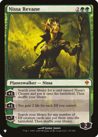 Image for Nissa Revane (170) [The List Reprints]