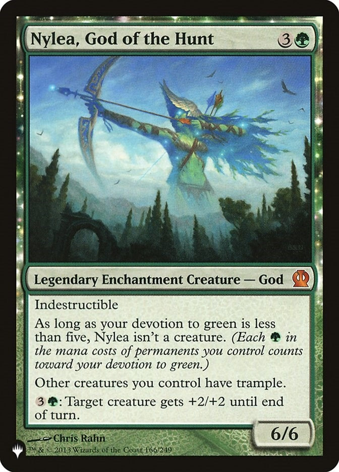 Image for Nylea, God of the Hunt (166) [The List Reprints]