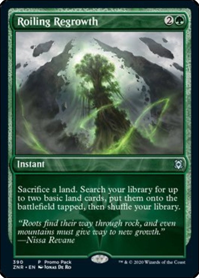 Image for Roiling Regrowth (390) [Promo Pack: Zendikar Rising]