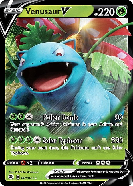Image for Venusaur V (01/73) [Champion's Path]