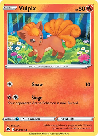 Image for Vulpix (06/73) - Pokemon