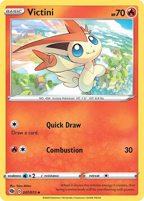 Image for Victini (07/73) [Champion's Path]