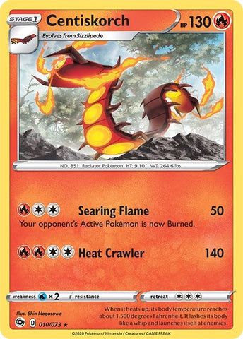 Image for Centiskorch (10/73) [Champion's Path]