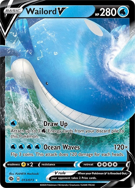 Image for Wailord V (13/73) [Champion's Path]