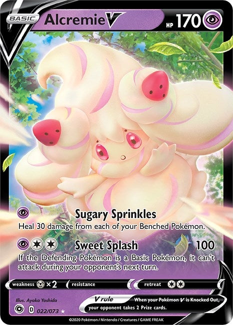 Image for Alcremie V (22/73) [Champion's Path]