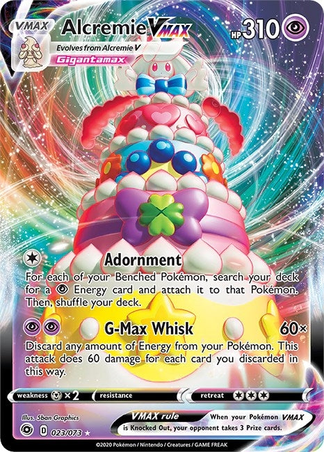 Image for Alcremie VMAX (23/73) [Champion's Path]