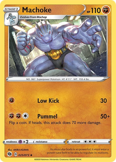 Image for Machoke (25/73) [Champion's Path]