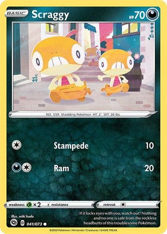 Image for Scraggy (41/73) [Champion's Path]
