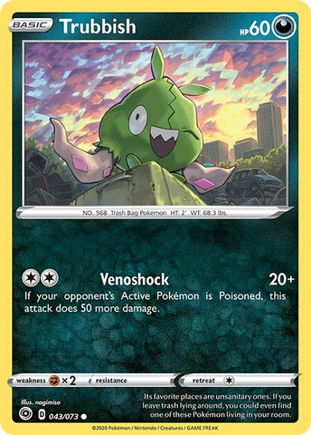 Image for Trubbish (43/73) - Pokemon