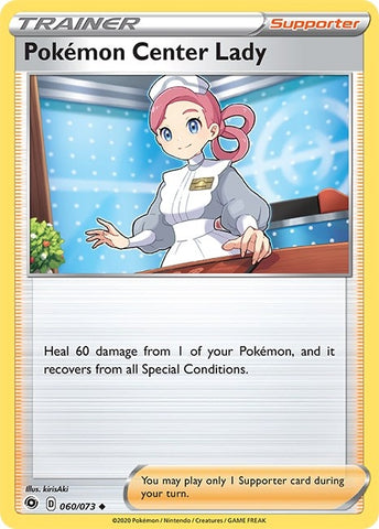 Image for Pokemon Center Lady (60/73) [Champion's Path]