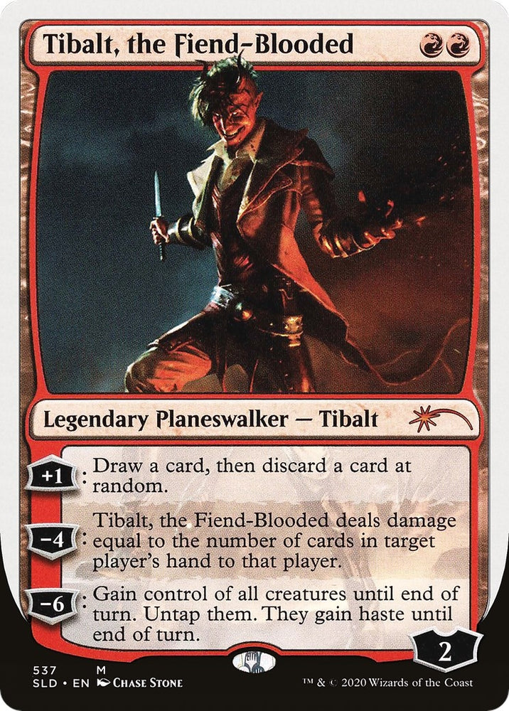 Image for Tibalt, the Fiend-Blooded (WB) (537) [Secret Lair Drop Series]