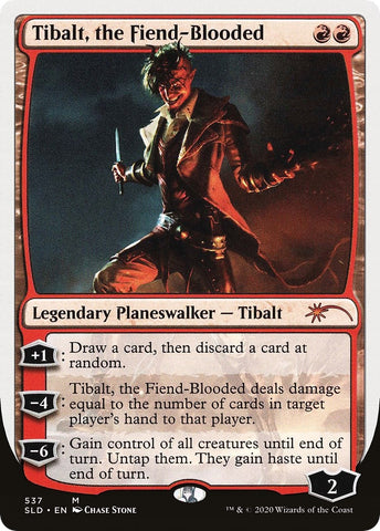 Image for Tibalt, the Fiend-Blooded (WB) (537) [Secret Lair Drop Series]