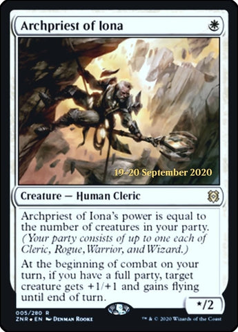 Image for Archpriest of Iona (5) [Prerelease Cards]