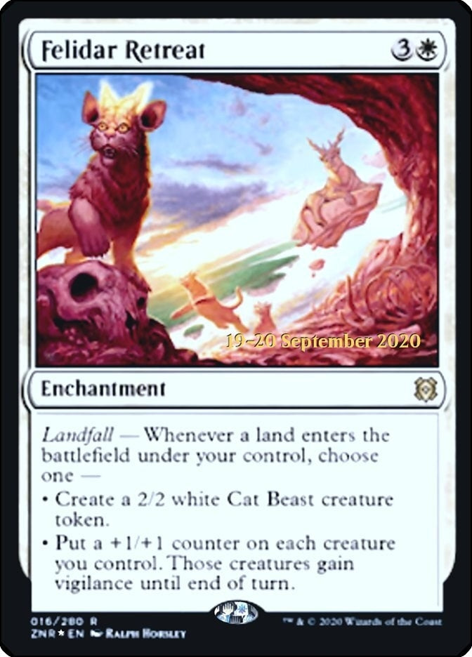 Image for Felidar Retreat (16) [Prerelease Cards]