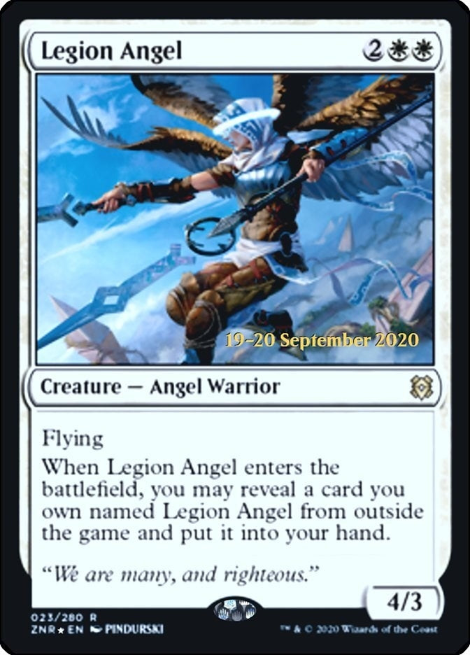 Image for Legion Angel (23) [Prerelease Cards]